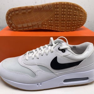 Nike Air Max 1 '86 OG G Waterproof Golf Shoes White Men's SZ 9.5 (FN0697-100)