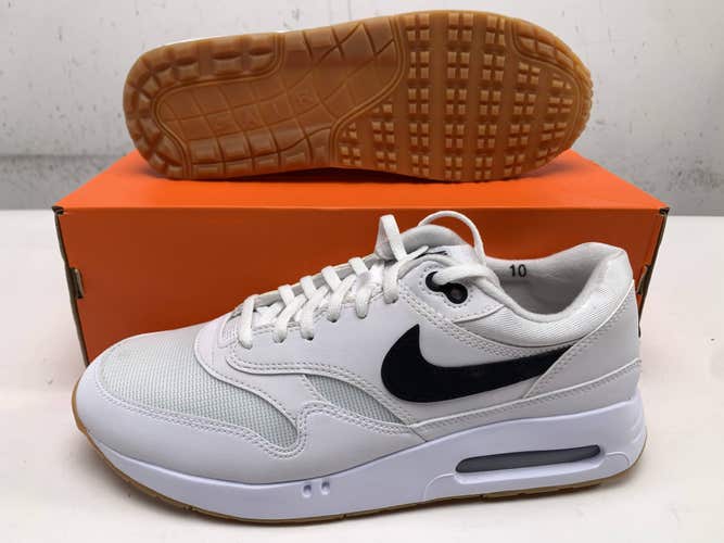 Nike Air Max 1 '86 OG G Waterproof Golf Shoes White Men's SZ 9.5 (FN0697-100)