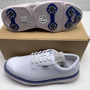 Straight Down Derby Waterproof Golf Shoes White Men's SZ 12 NIB