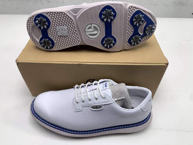 Straight Down Derby Waterproof Golf Shoes White Men's SZ 12 NIB