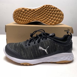 Puma Fusion Pro Golf Shoes Black Men's SZ 11.5 (377041 03) NIB