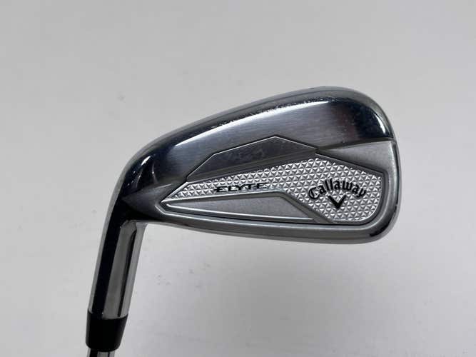LEFTY Callaway Elyte Single 7 Iron True Temper Vector 80g Regular Steel Mens LH
