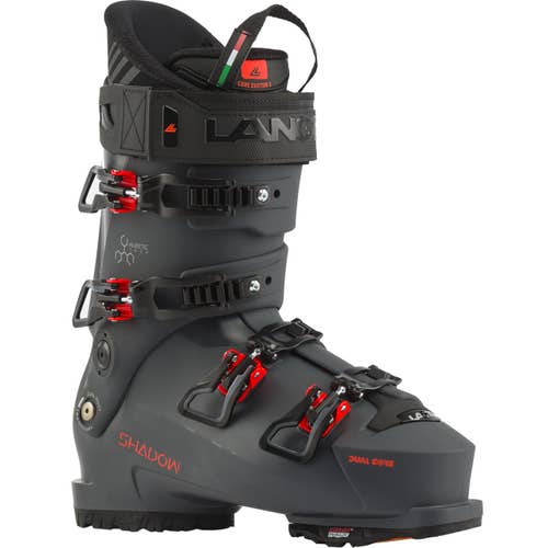 NEW Men's Lange Shadow 120 LV GW Ski Boots - 28.5 (Pewter Grey)