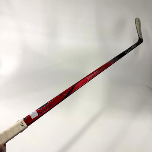 Used Left Red Bauer Vapor Hyperlite 2 | 77 Flex P92 Curve Grip | AB721
