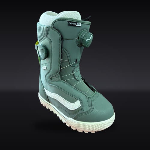 NEW Women's Vans Encore Pro Snowboard Boots (2023) - Size Women's 5.0 (Duck Green)
