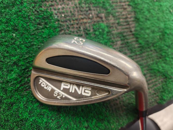 Ping Tour 52 Degree Black Dot Gap Wedge GW Steel Shaft AWT