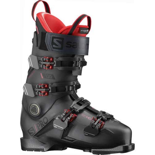 NEW Salomon Men's S/PRO 120 GW Ski Boots - Belluga/Red/Black (Size 25.5)