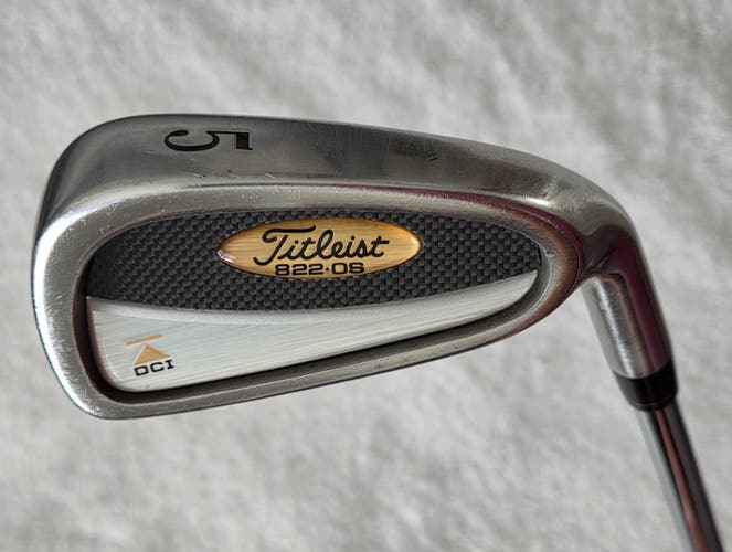 Titleist DCI 822 OS 5 Iron RH; Steel Shaft