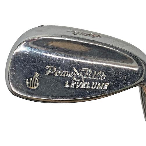HB PowerBilt Levelume Sand Wedge 56* RH Super Action Stiff Steel 35" Lamkin Grip