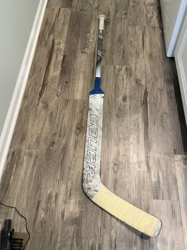 Intermediate Bauer Supreme 2S Pro Full Right Goalie Stick 23" Paddle (Used)