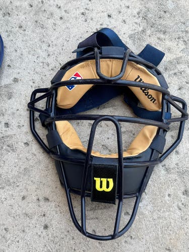 Wilson Catcher's Mask and Skull Cap (Used)