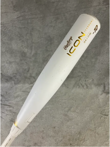 2024 Rawlings Icon Composite Bat USSSA Certified (-10) Composite 18 oz 28" (Used)