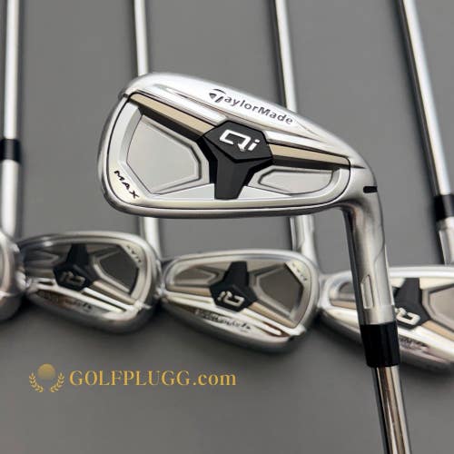 2026 Taylormade Qi Max Iron Set 5-AW / KBS Steel, Regular (151)