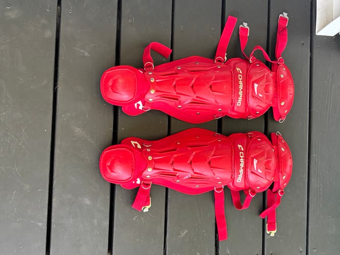Youth Champro Catcher's Leg Guards (Used)