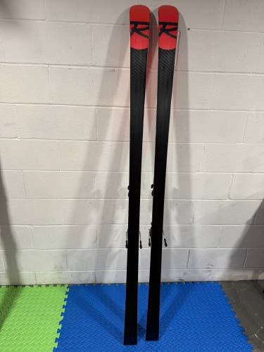 Men's Rossignol Hero FIS GS Pro 193 cm Racing Skis With Bindings Max Din 18 (Used)
