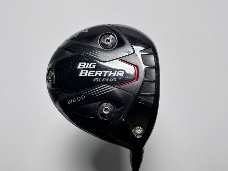 Callaway Big Bertha Alpha 816 DBD Driver 9* Fujikura Speeder 665 Evolution II