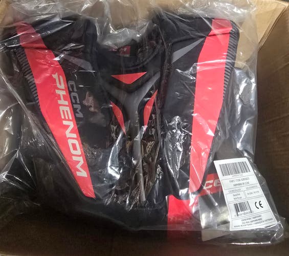 Small / Medium CCM Phenom Goalie Chest Protector (New)