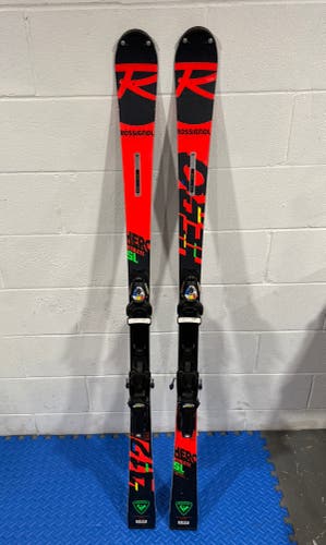 Rossignol Hero FIS SL Pro 157 cm Racing Skis With Bindings Max Din 18 (Used)