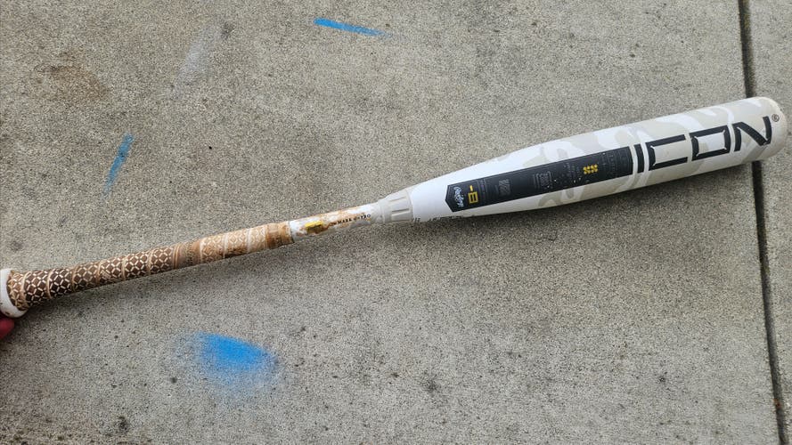 2025 Rawlings Icon Composite USSSA Certified Bat (-8) 23 oz 31" (Used)