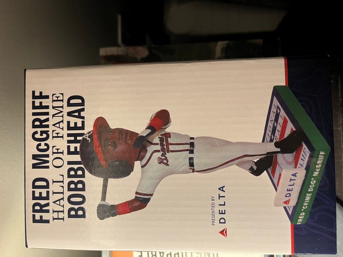 Fred Mcgriff Hall of Fame bobblehead