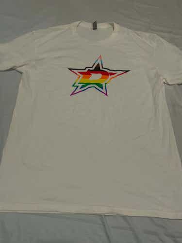 NHL Pride Night Short Sleeve Shirt, Size Adult XL New