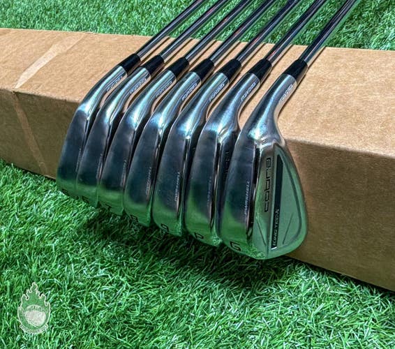 Used RH 2024 Cobra King Forged TEC X Irons 5-PW/GW 110g Regular Steel Golf Set