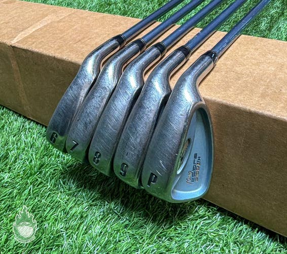 Used RH King Cobra 3100I/H Irons 6-PW NV-HL 50g Ladies Flex Graphite Golf Set