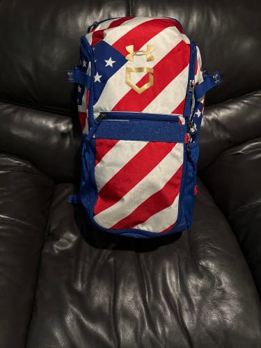 Under Armour USA Stars and Stripes bat bag (used)