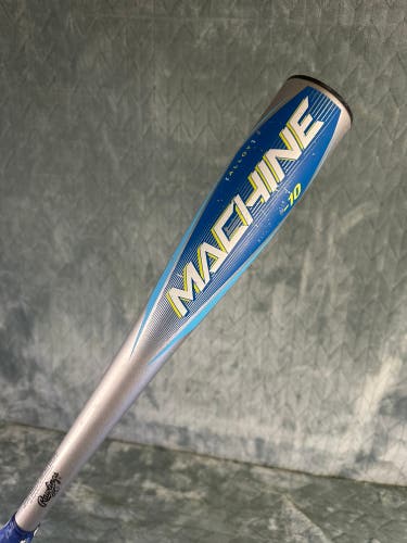 2024 Rawlings Machine Alloy Bat USABat Certified (-10) Alloy 17 oz 27" (Used)
