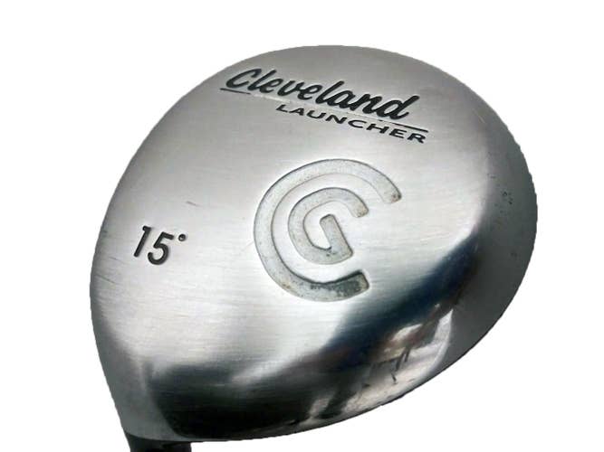 Cleveland Launcher 3 Wood 15* (Graphite STIFF, LEFT) 3w Golf Club
