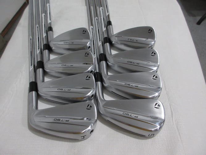 TaylorMade 2025 P790 Iron Set - 4-PW. AW - PX LZ 6.0 Stiff Flex Steel - MINT/NEW
