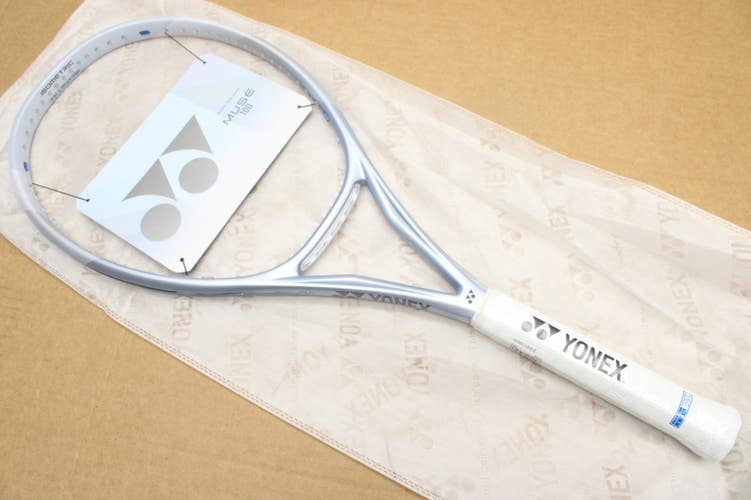**NEW** 2026 YONEX MUSE 100 (295g) GEN 1 TENNIS RACQUET (4 1/8) PEARL SIVER