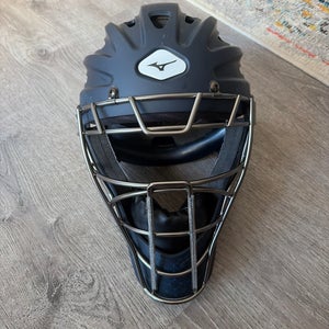 Blue Intermediate Mizuno Catcher's Mask (New)