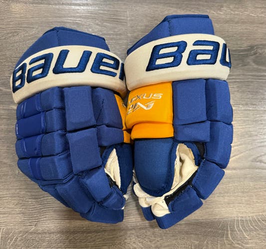 Pro Stock St. Louis Blues Pietrangelo Bauer Nexus 2N Gloves