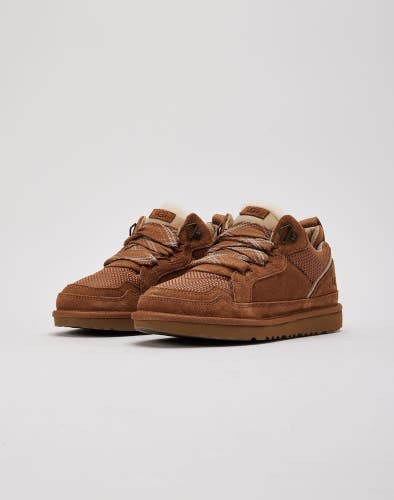 UGG Lowmel 1152410K-CHE Sneakers Kids US 5 Brown Suede Lifestyle Shoes RHS9232