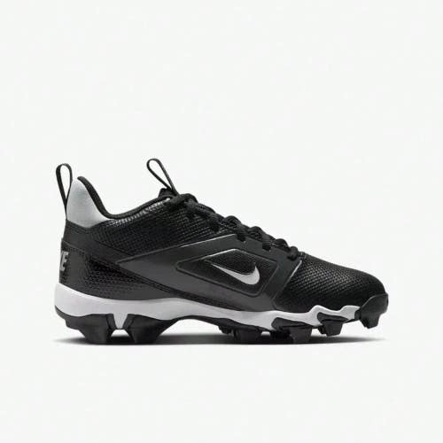 Nike Alpha Menace 4 Shark FQ4012-001 Kids US 12 Black Football Cleats RHS9236