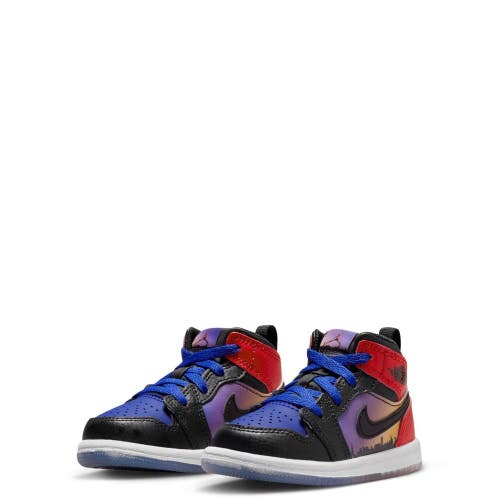 Nike Air Jordan 1 Mid SS DX4377-400 Sneaker Toddler 6 Multi Casual Shoes RHS9256