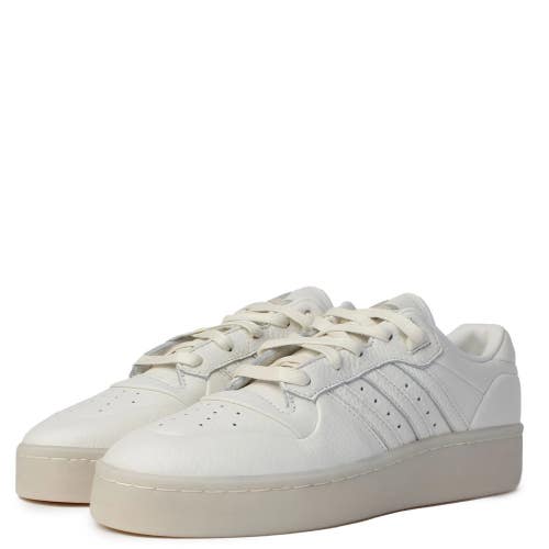 Adidas Rivalry Lux Low IF7184 Sneakers Men's US 9.5 White Platform Shoes RHS9228