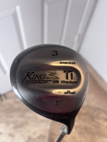 Men's Cobra King Cobra Offset Right Handed Fairway Wood Senior Flex 3 Wood (Used)