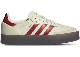 Size 9.5 - adidas Sambae Cream White Red (Women's NO BOX) IH4044