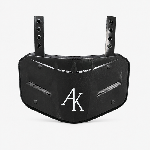 New Adult American Konnection AK Speed Football Backplate - Black