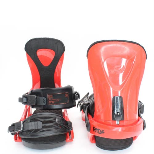 Ride KX Snowboard Bindings - Size Large (Fits US Size 8 - 12) Used