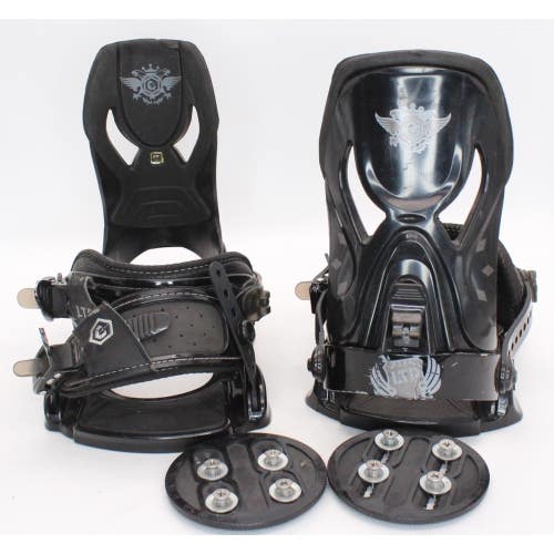 LTD LT 250 Snowboard Bindings - Size Large (Fits US Size 9 - 12) Used