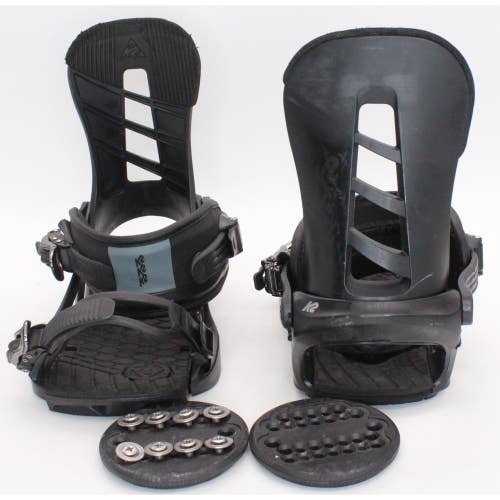 K2 Sonic Snowboard Bindings - Size Large (Fits US Size 8 - 12) Used