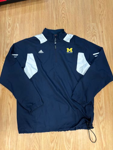 University of Michigan Lacrosse Windbreaker Quarter Zip
