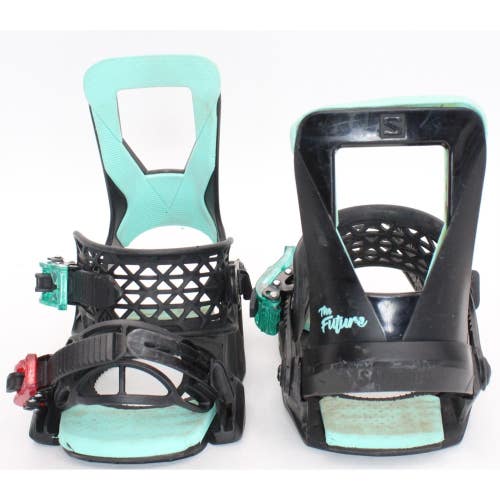 Salomon The Future Jr's Snowboard Bindings- Size XS- M (Fit US Size 13K- 5) Used