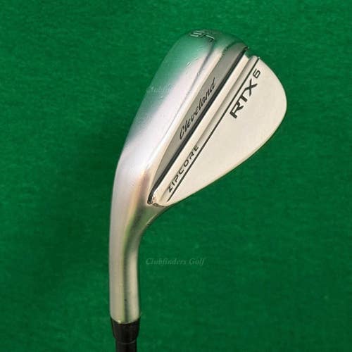 LH Cleveland RTX 6 Zipcore 48-10 48 Pitching Wedge KBS Max Graphite 55 Seniors