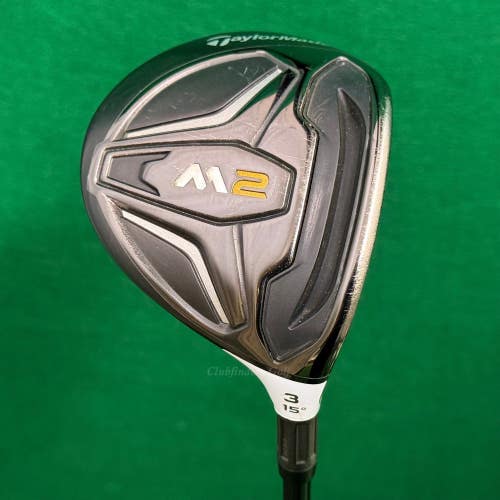 TaylorMade M2 2016 15 Fairway Wood 3 TaylorMade Reax 65 Graphite Stiff w/HC