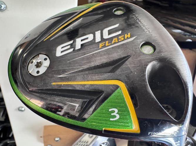 Callaway Epic Flash 15 (3) Fairway Wood Even Flow Project X Light Flex 1702
