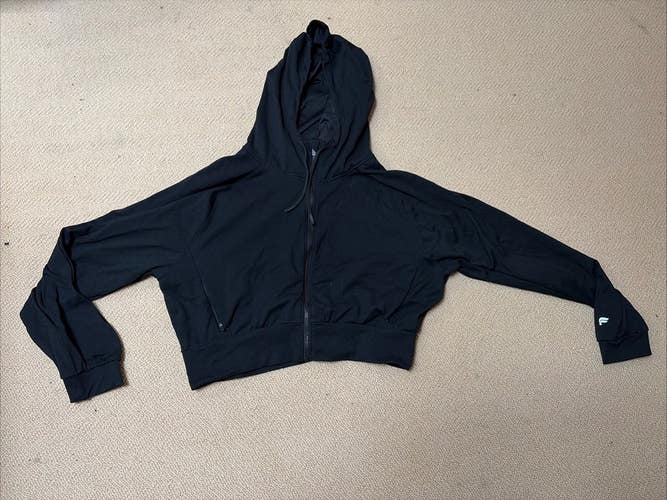 Fabletics Yogs Long Sleeve Full Zip Hoodie, Medium
